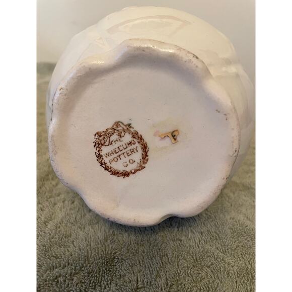 Vintage Ornate Vase-The Wheeling Pottery Co. - Picture 5 of 6